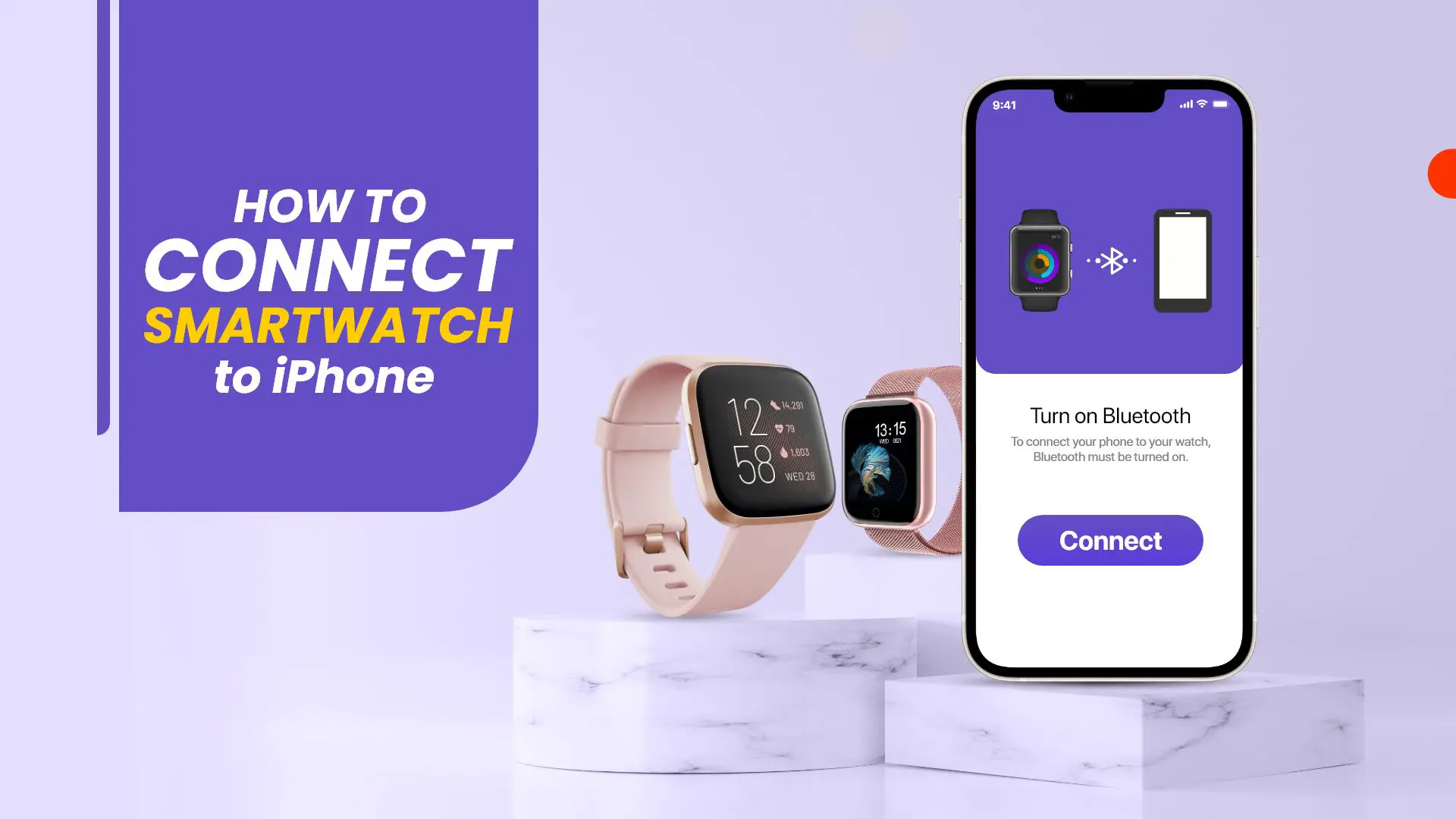 Banner - How to connect smartwatch to iPhone