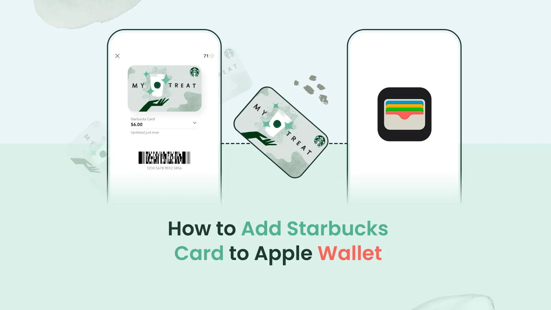 How to Add Starbucks Card to Apple Wallet