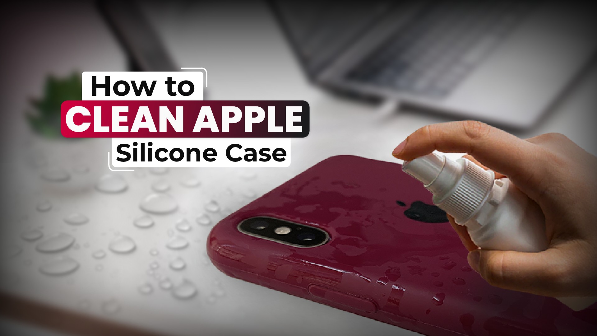 Kan jeg vaske Apple Silicone Case?