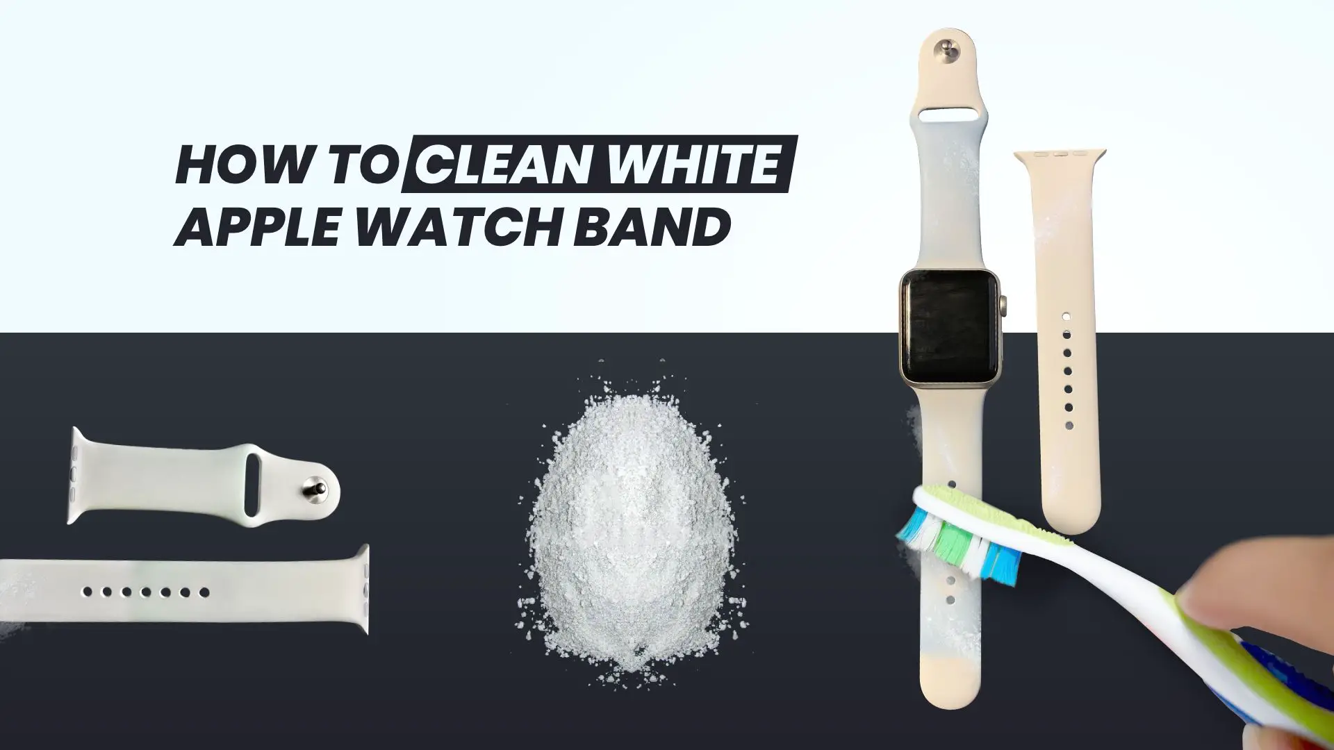 How to Clean White Apple Watch Band