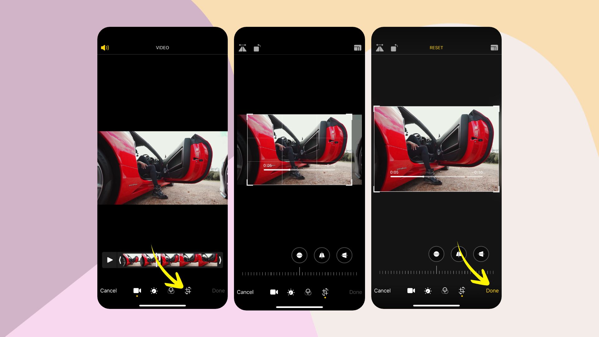 How to crop a video on iPhone using only the Photos app 2