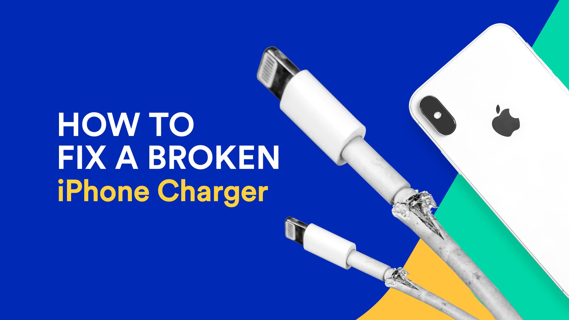 How to Fix a Broken iPhone Charger - Techtouchy