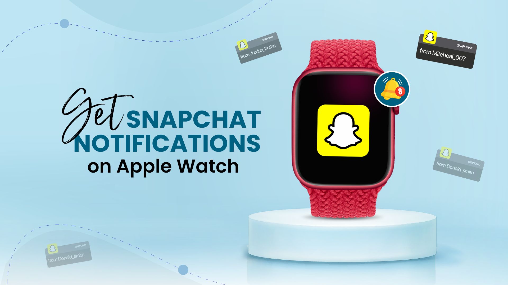 How to get snapchat notifications on apple watch