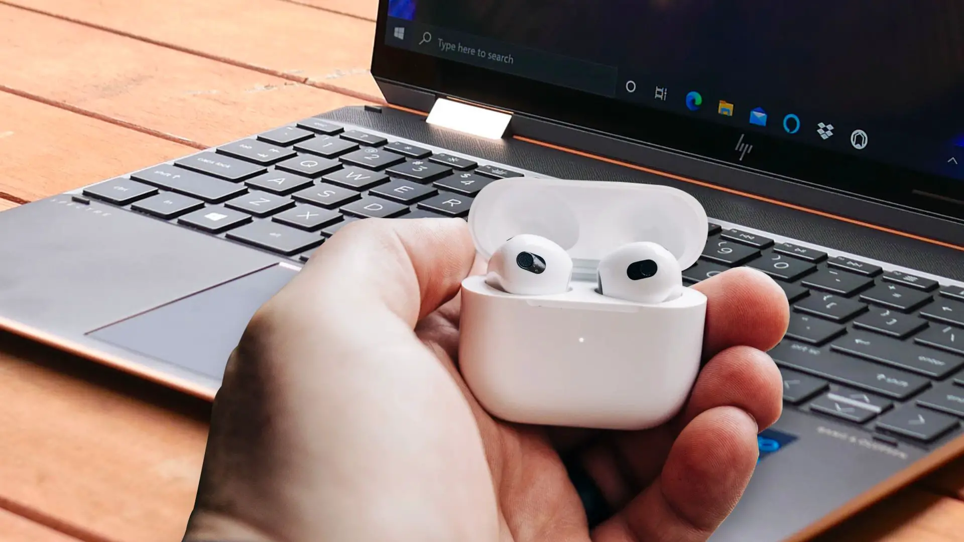 How to pair AirPods to HP laptop