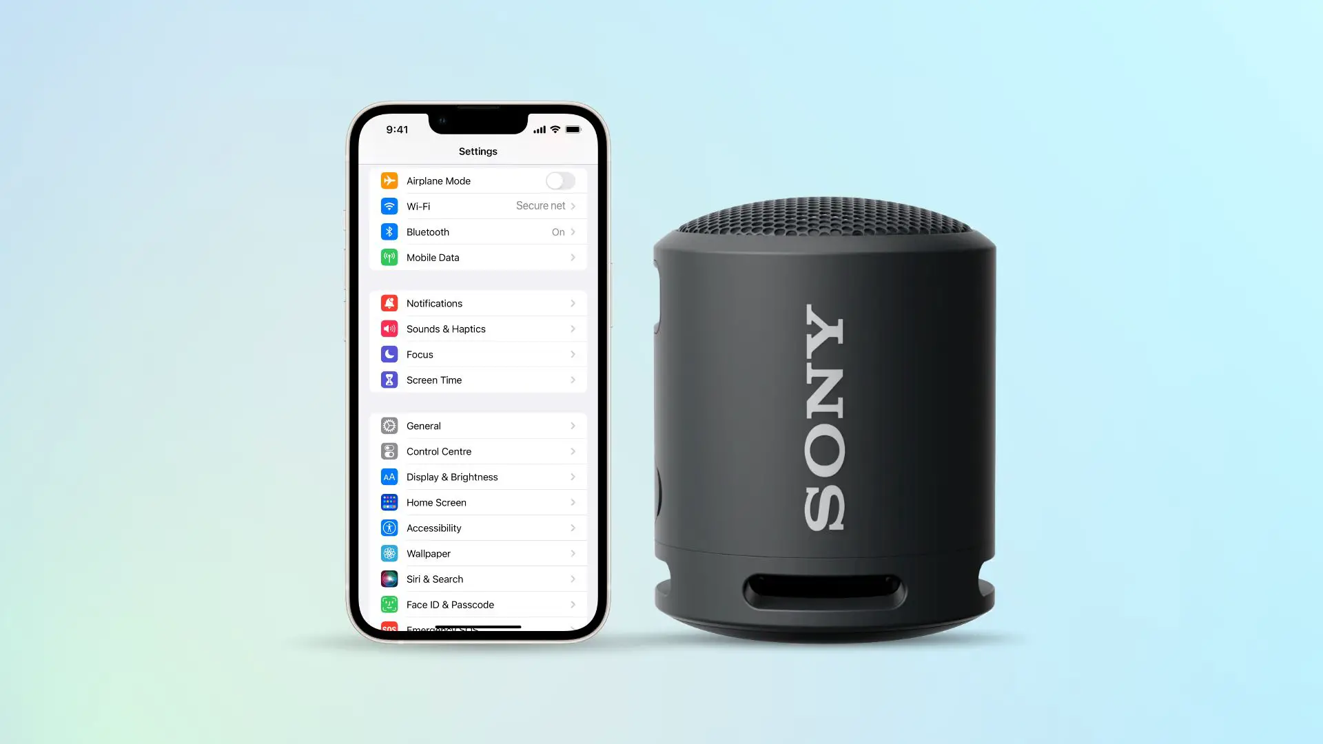 How to pair Sony speaker to iPhone