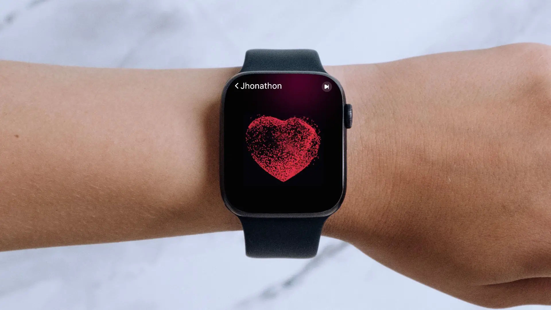 How to send heartbeat on Apple Watch