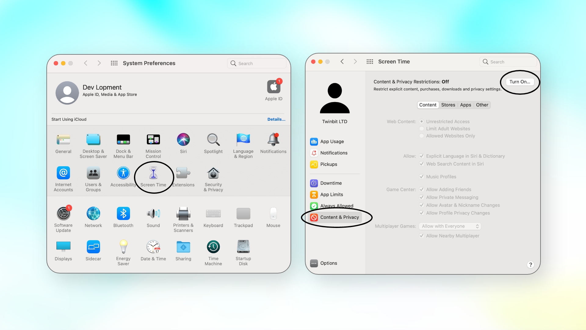 How to turn on explicit filter for Apple Music on Mac