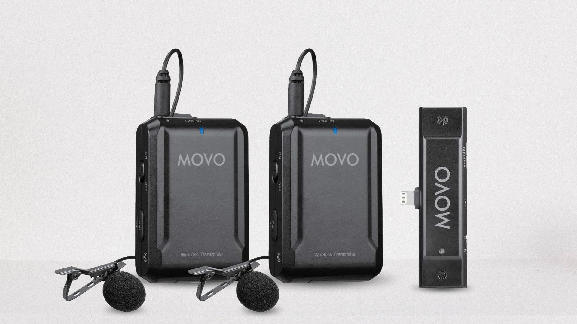Movo Edge-DI-Duo Wireless Lavalier for iPhone