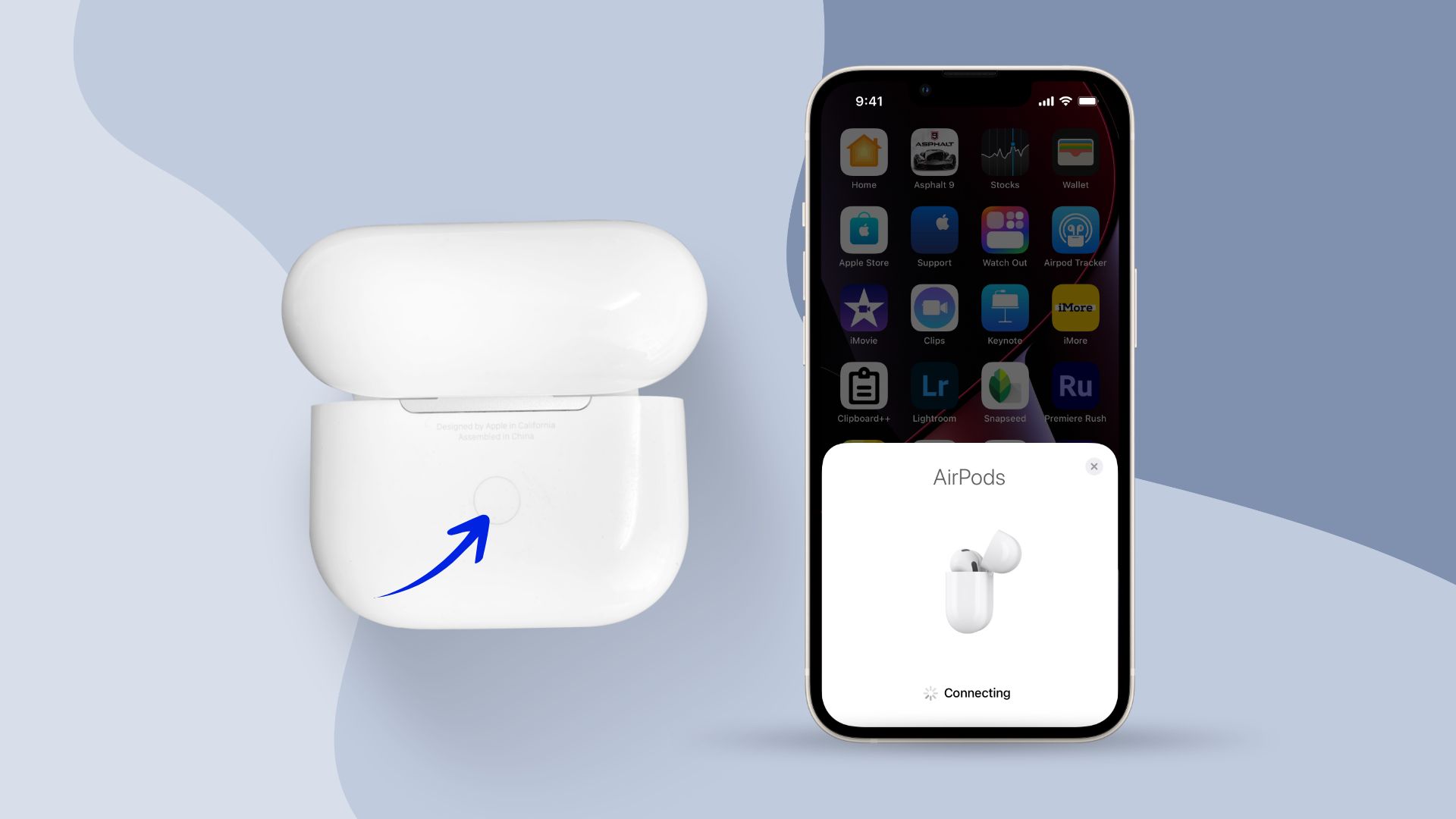 Steps on how to pair AirPods with iPhone or iPad