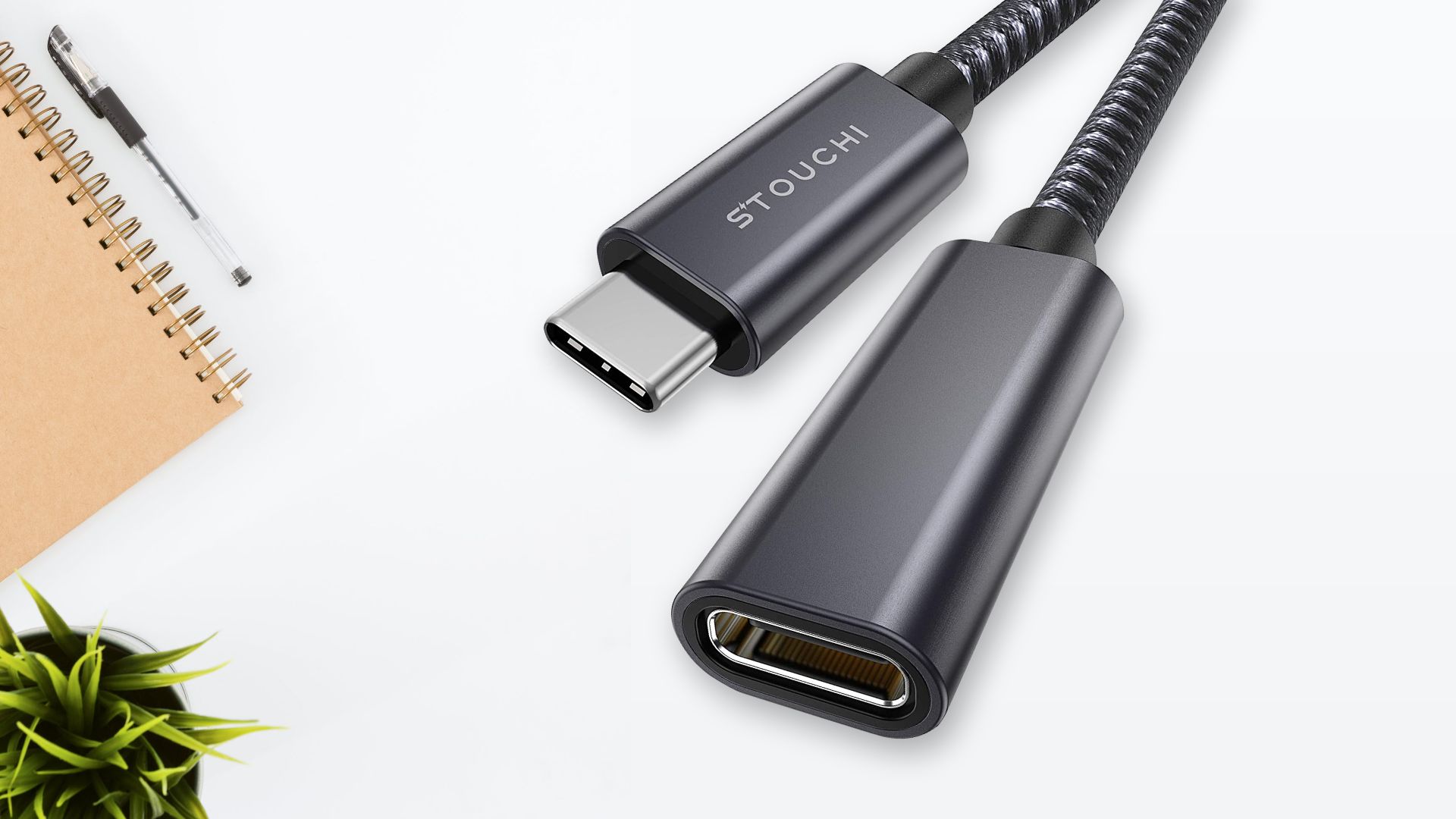 Stouchi USB C extension cable