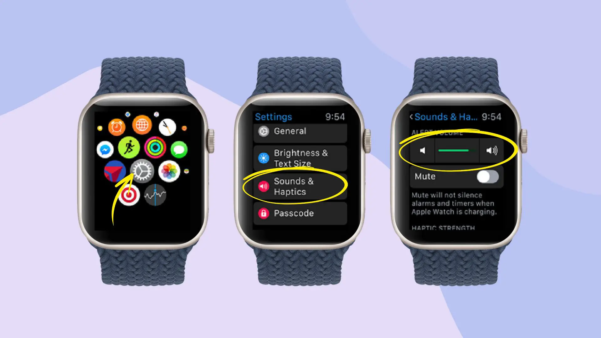 how to change notification sound on apple watch