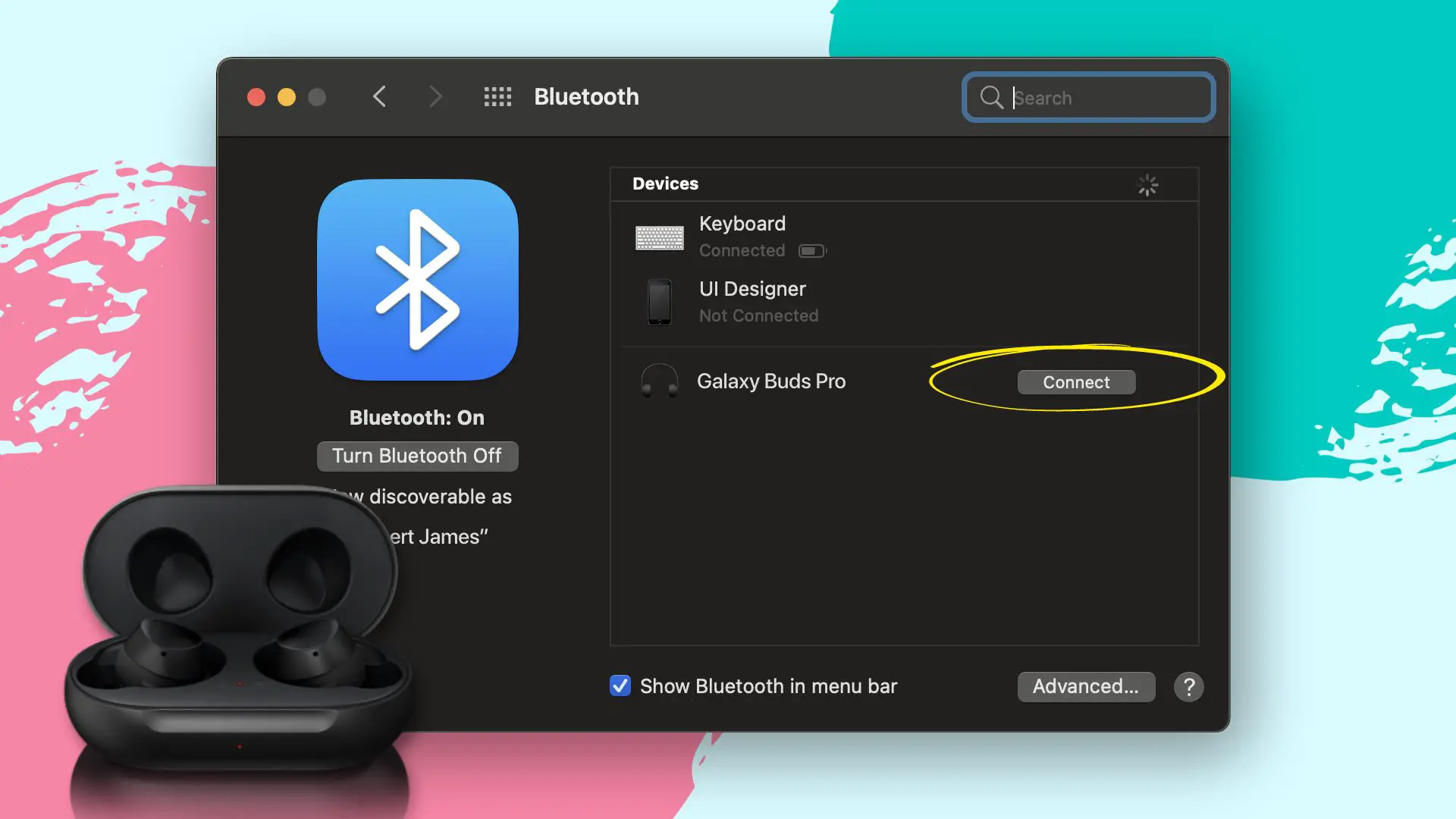 How to Connect Galaxy Buds to Mac 