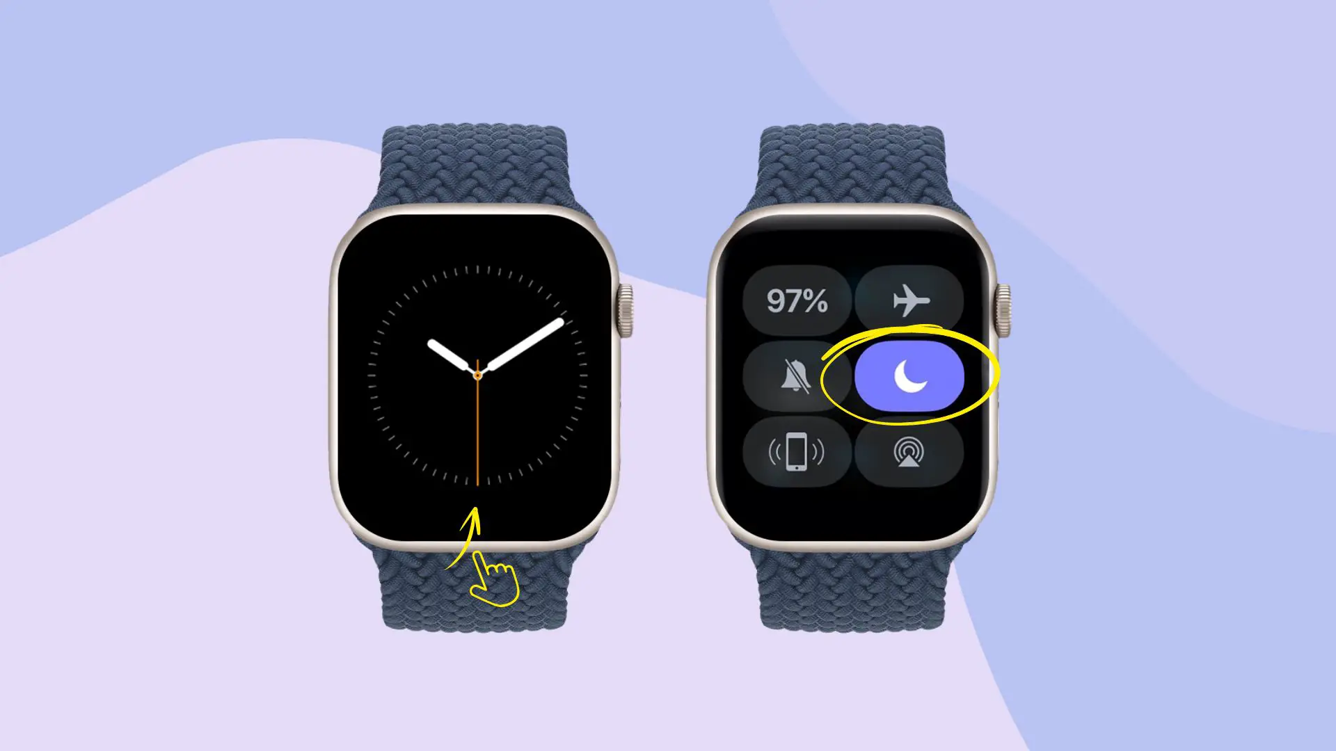 how to turn on do no disturb on apple watch