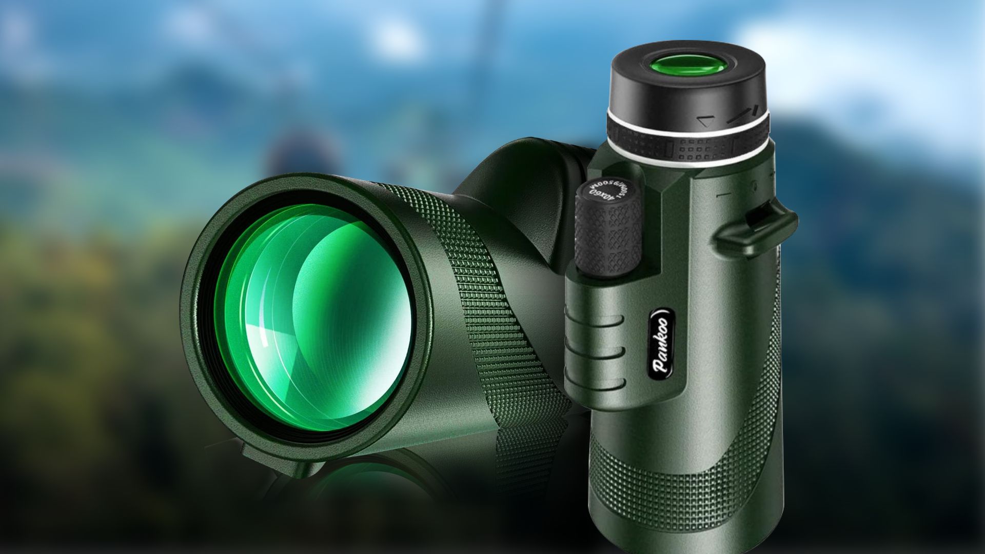 Pankoo Monocular Telescope with Smartphone Holder