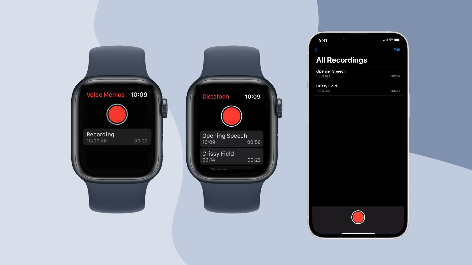 Step-by-step procedure on how to use iCloud to get voice memos from Apple Watch to iPhone automatically 02