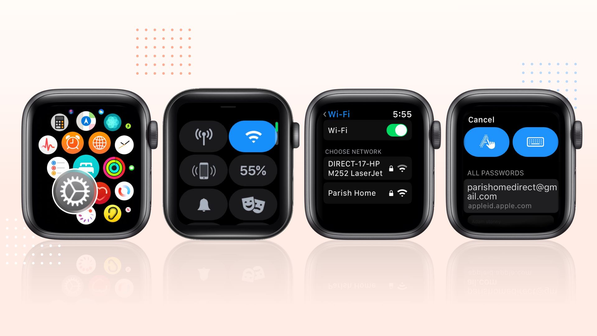 how to connect apple watch to wifi without iPhone 01