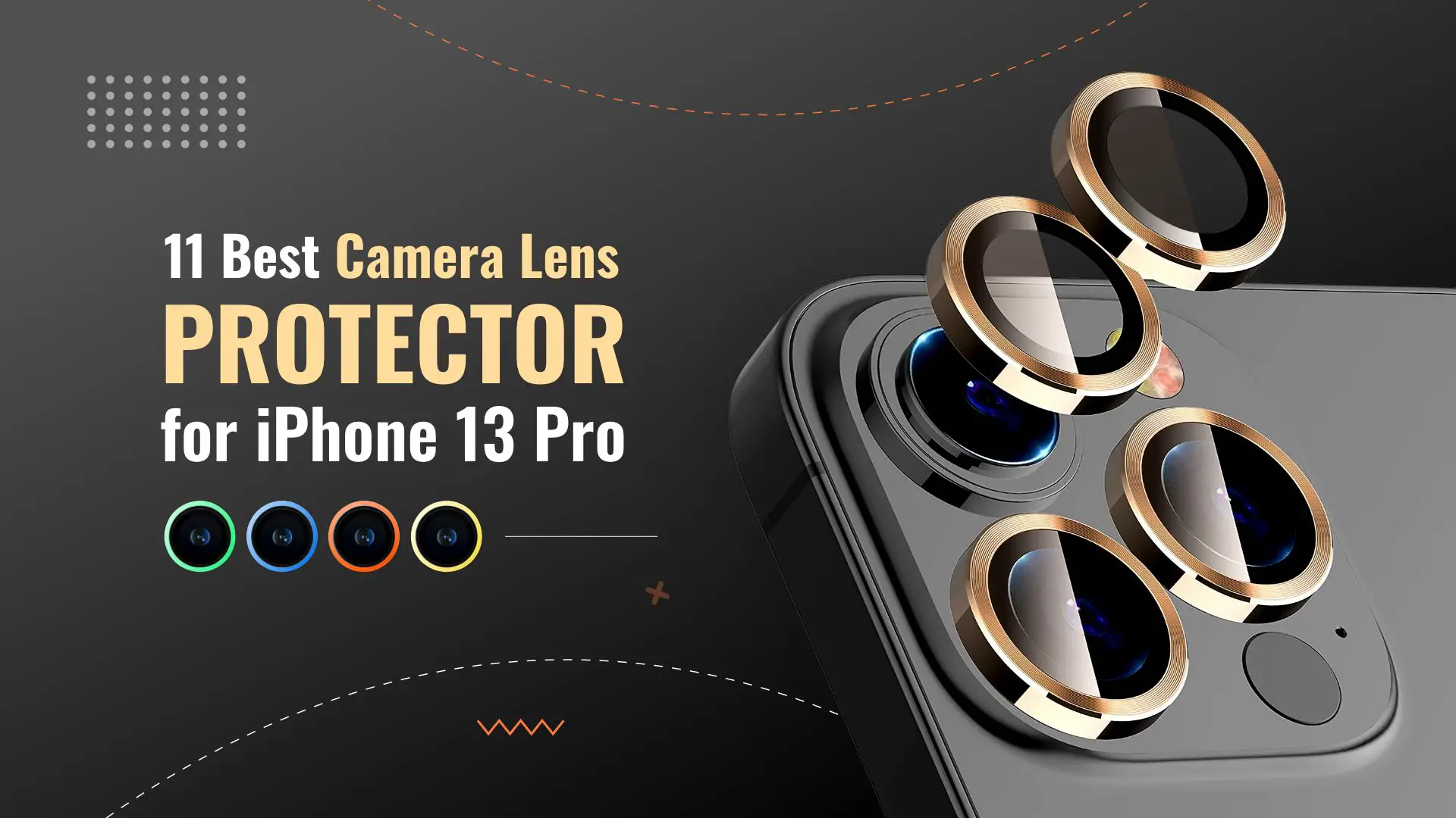 11 Best Camera Lens Protector for iPhone 13 Pro