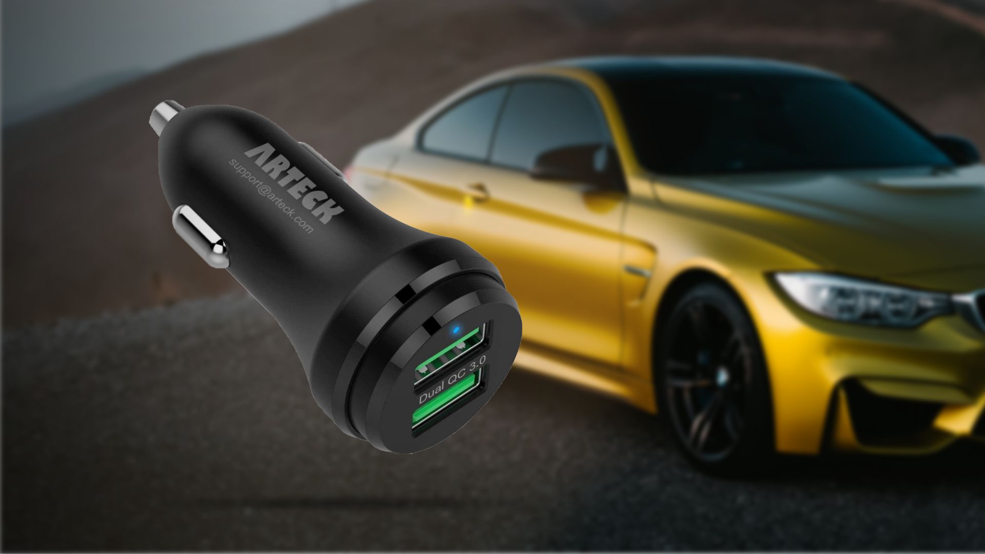Ainope Smallest 4.8A All Metal Fast Car Charger