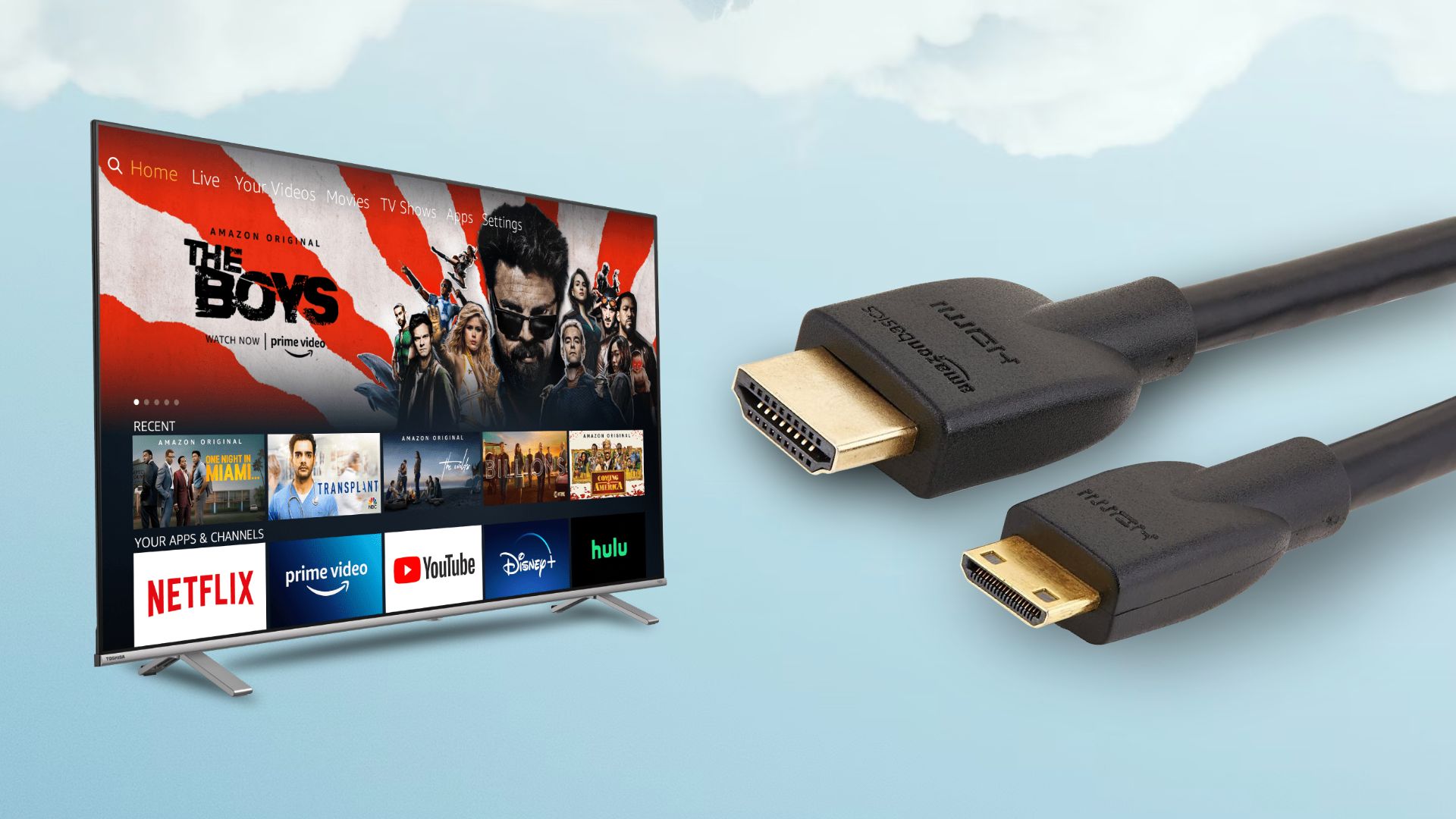 Amazon Basics High-Speed HDMI Cable