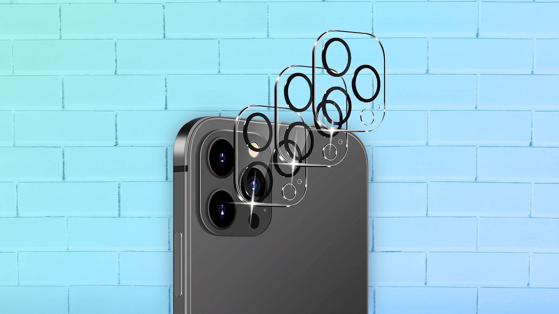 KINGWING camera lens protector for iPhone 13 Pro