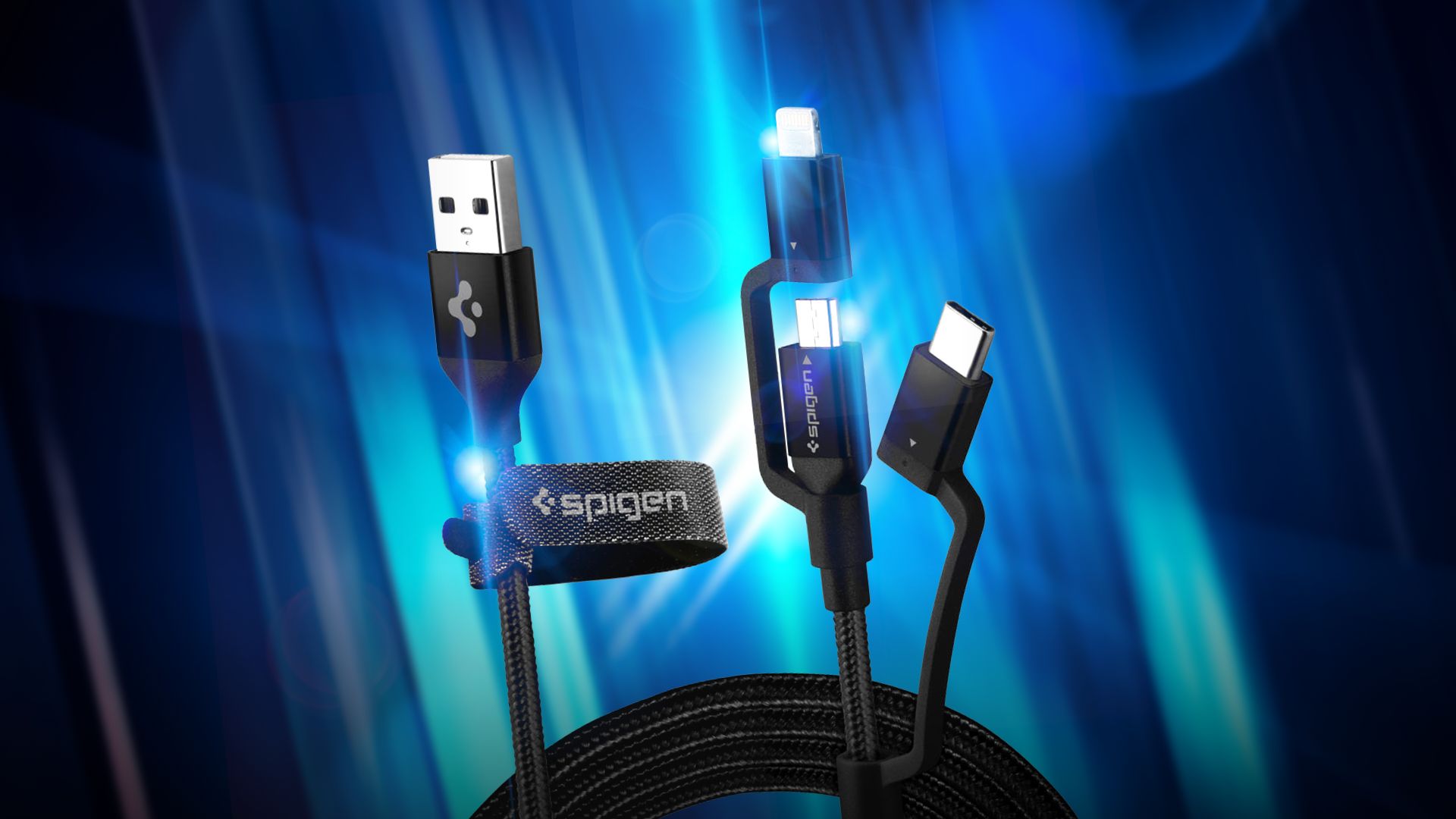 Spigen DuraSync Micro USB C to lightning