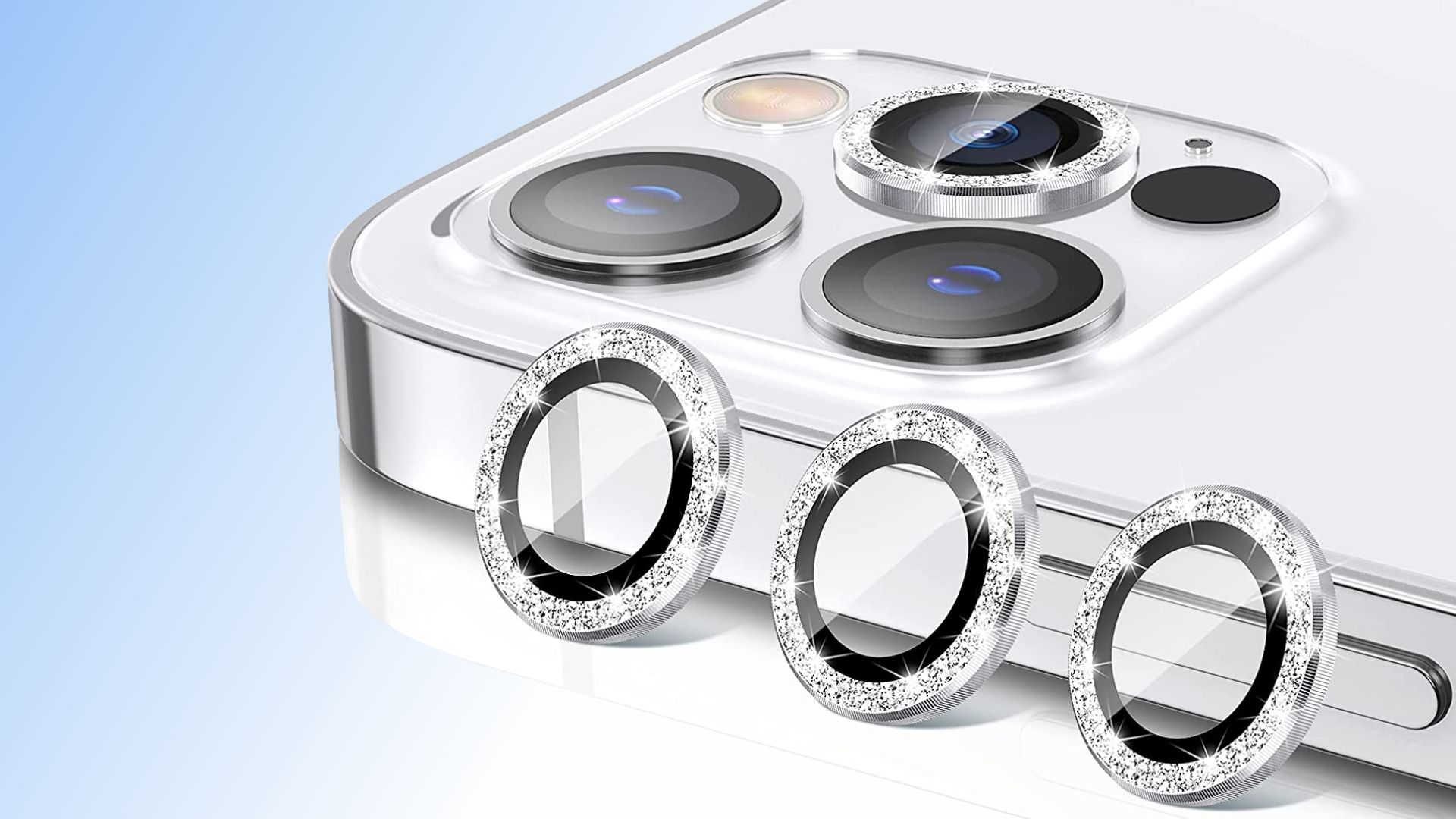Suoman Glitter Camera protector for iPhone 13 Pro