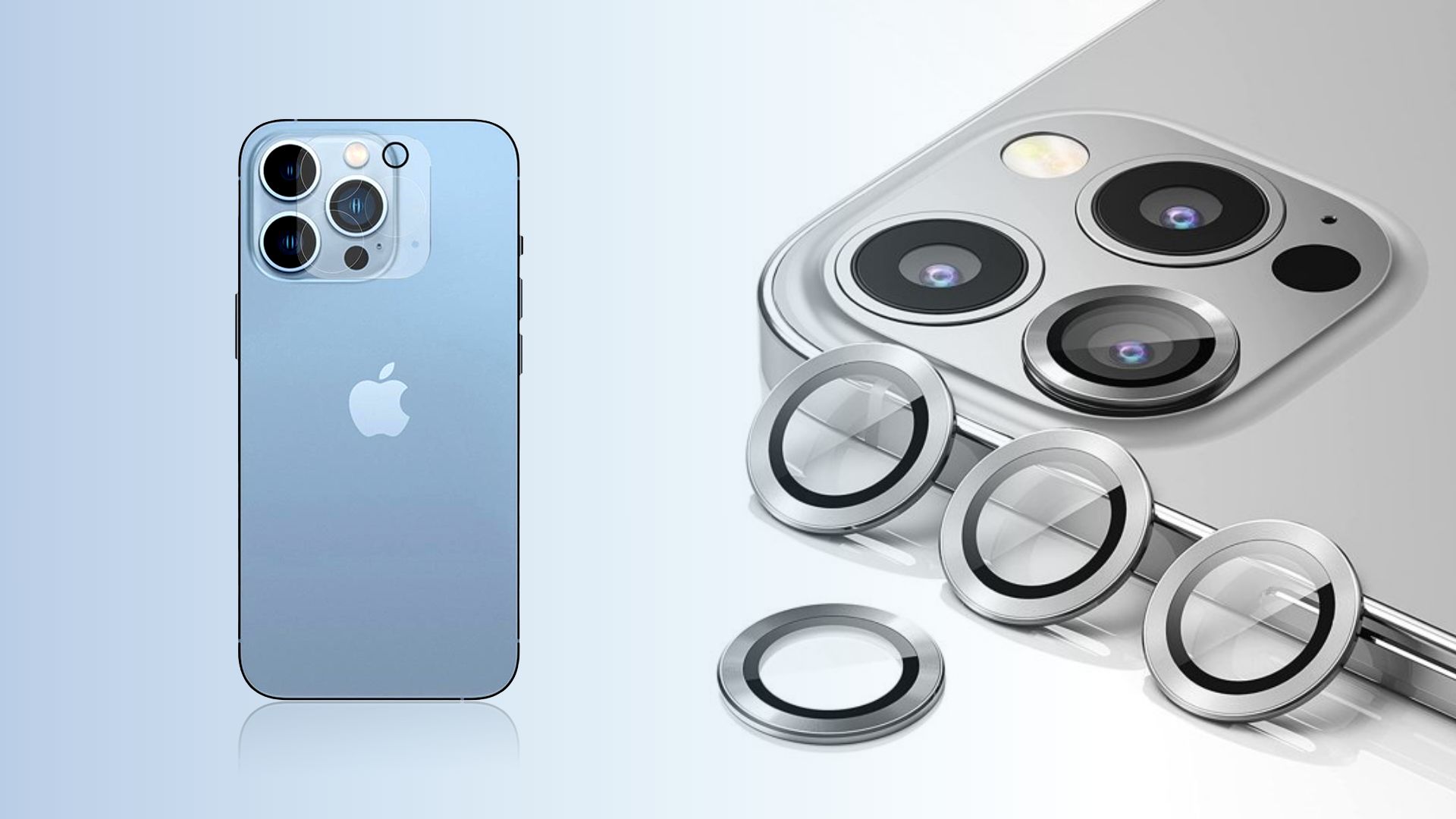 WSKEN camera lens protector for iPhone 13 Pro