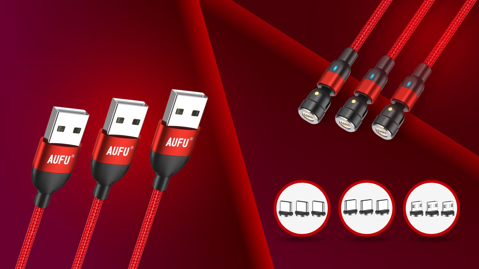 AUFU Magnetic Charging Cable