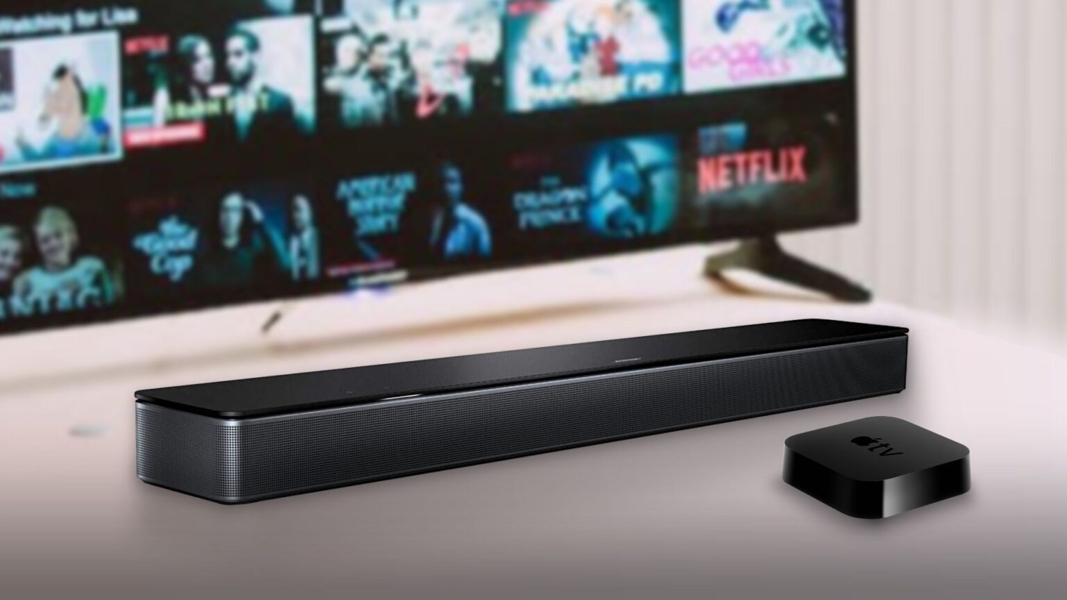 Bose Smart Soundbar 300 – Suono Ampio, Alexa Integrato E Controllo Vocale Della TV, Nero