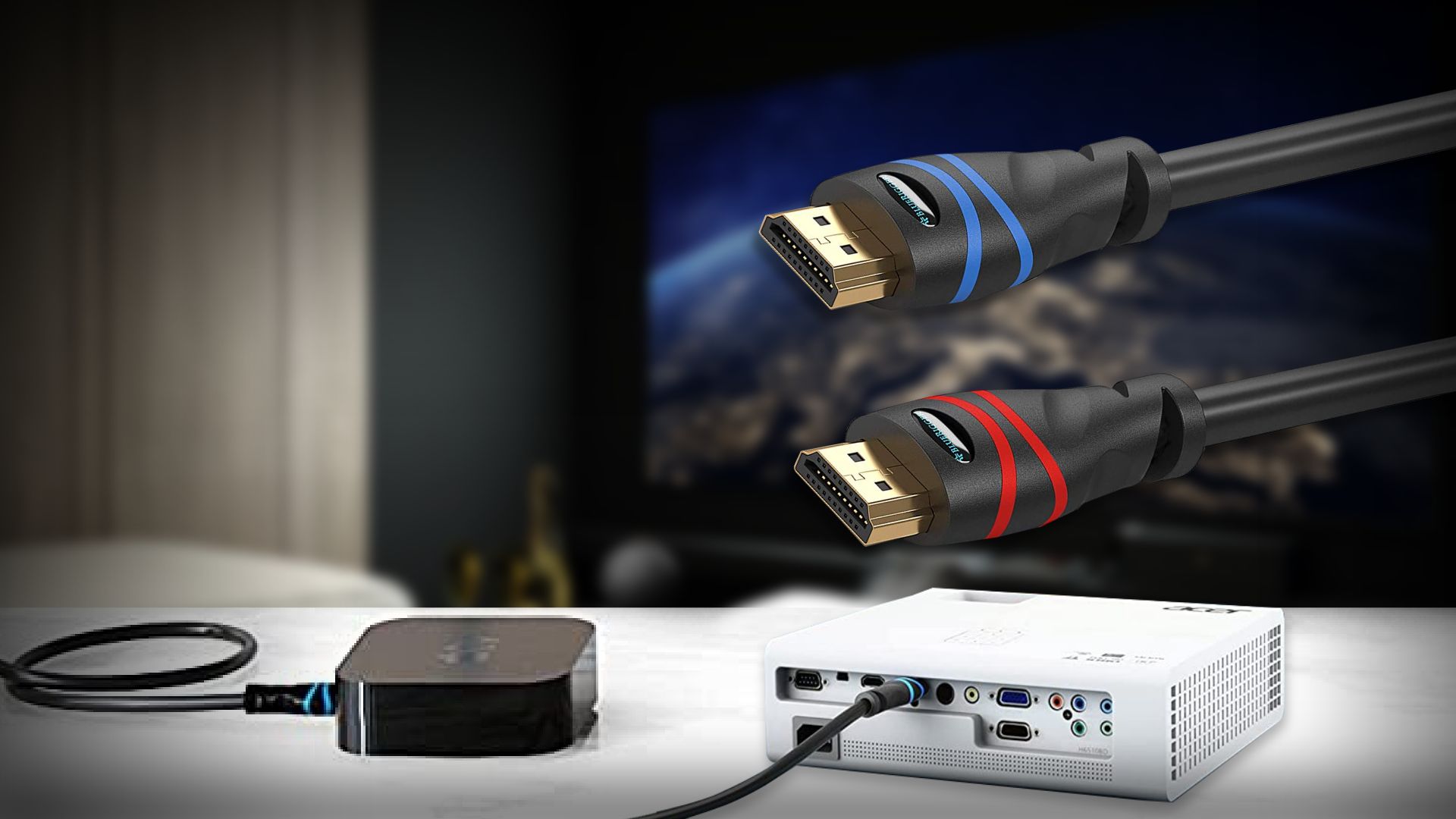 BlueRigger High Speed 4K HDMI Cable