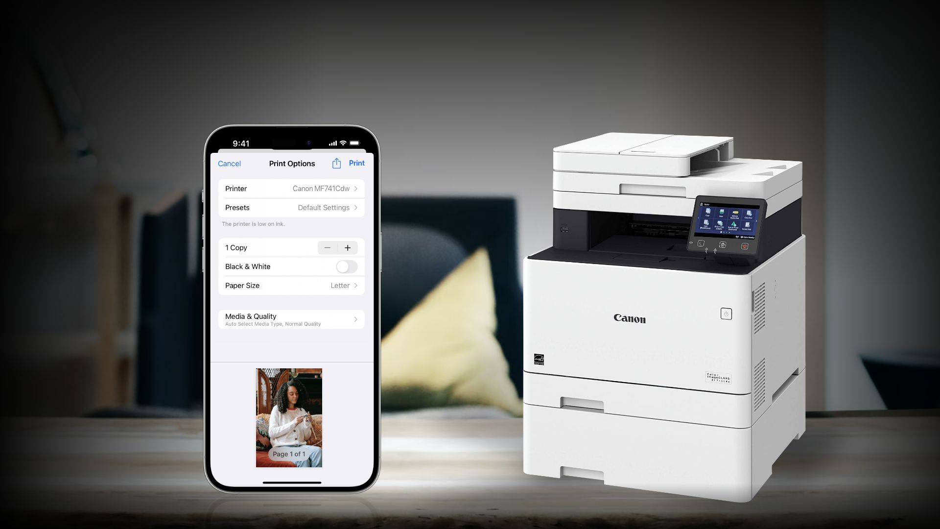 Canon imageCLASS printer