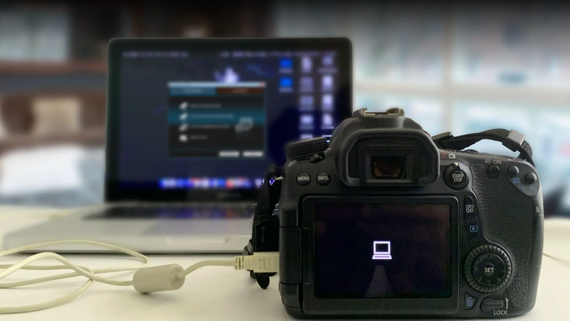 Step-by-step process on how to connect Canon camera to Mac
