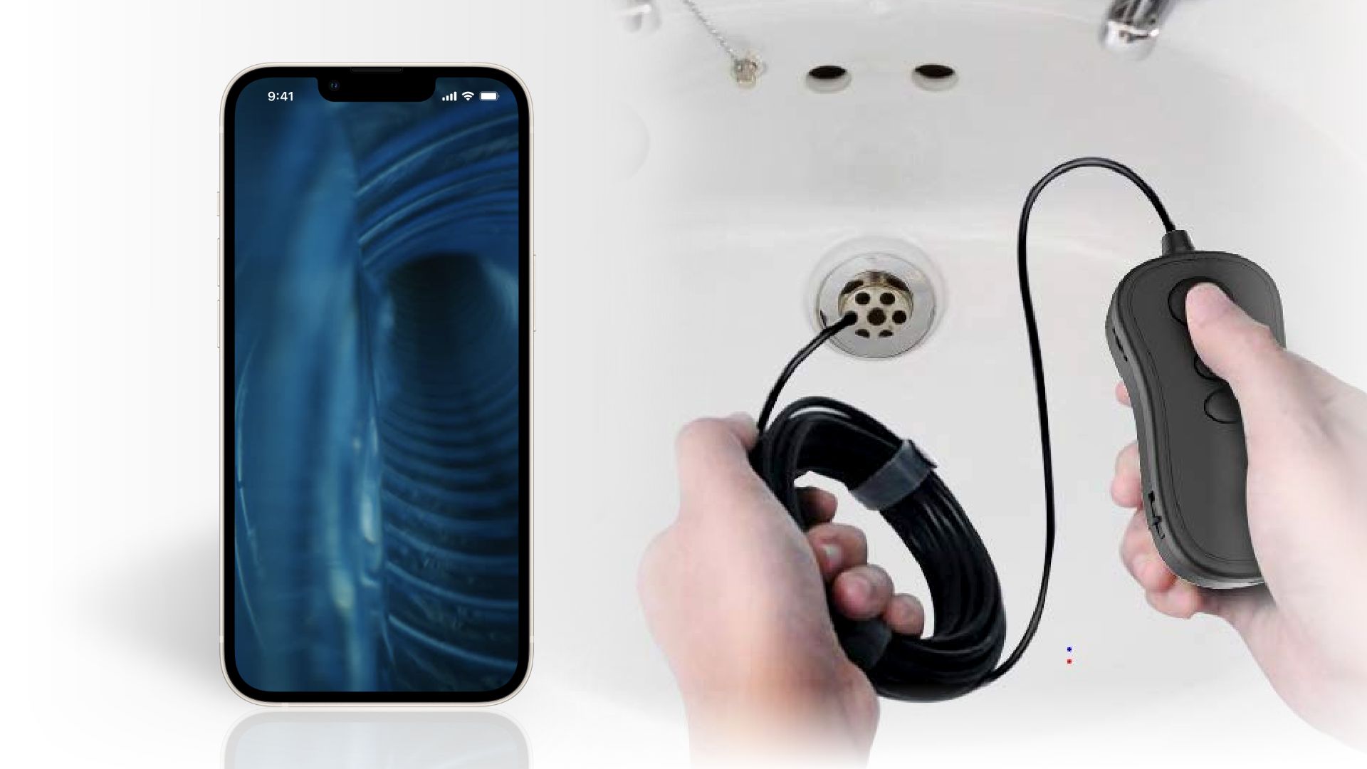 LIMINK 50Ft Wireless Endoscope