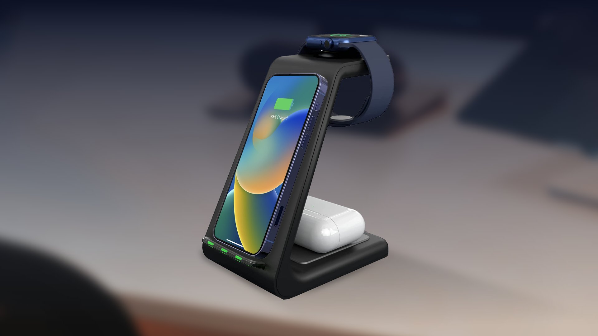 QUEZQA Qi Charging Station Dock