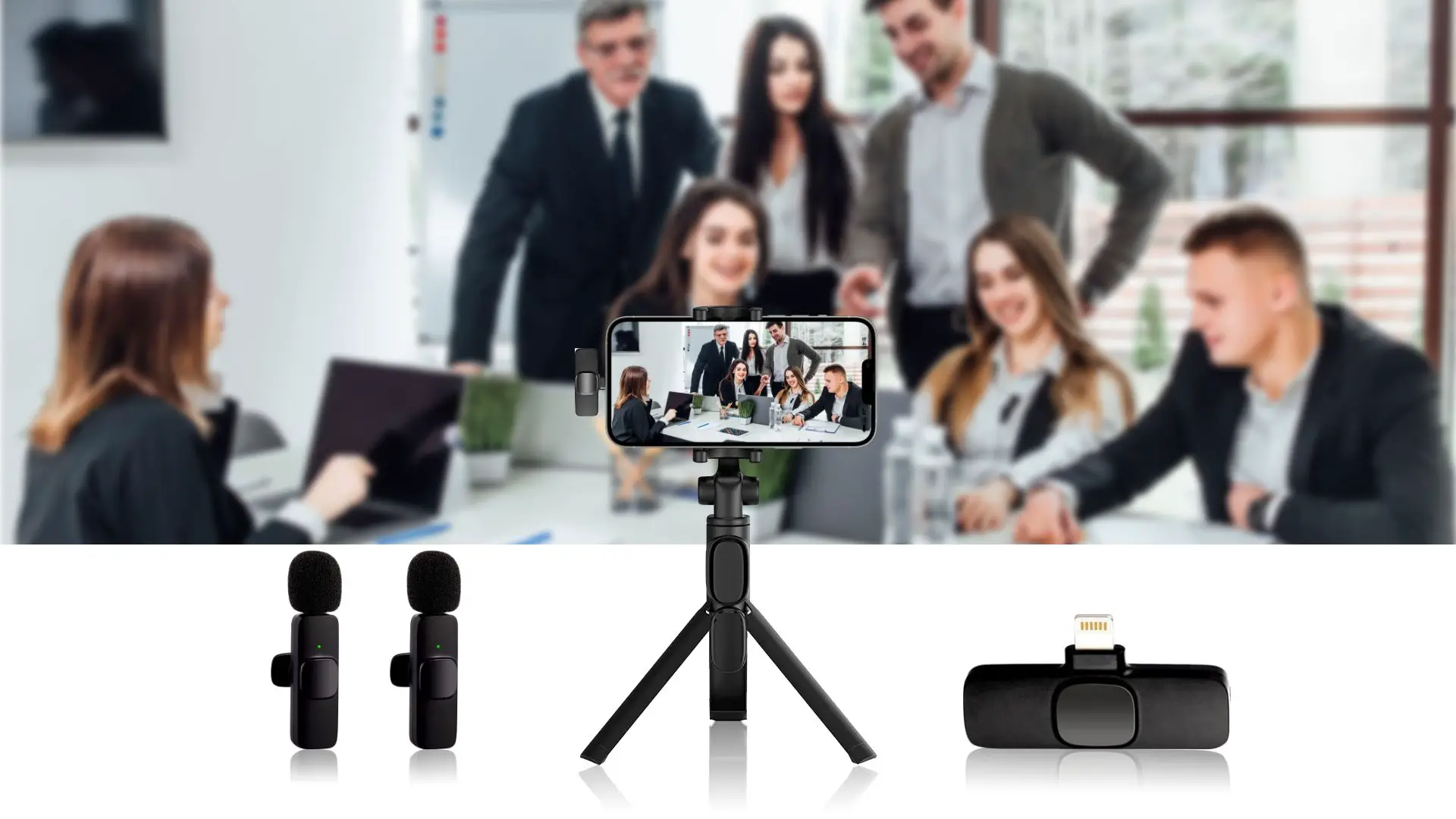 VMKLY wireless microphone for iPhone