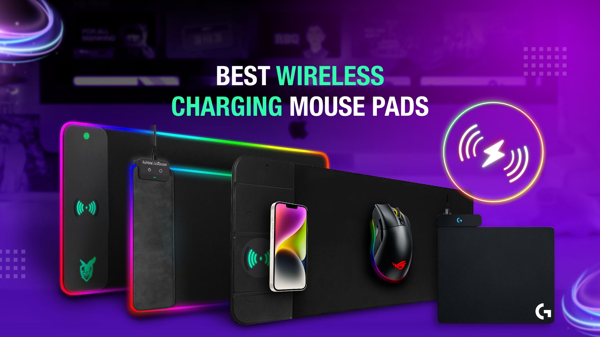 radicaal Moederland overschrijving 12 Best Wireless Charging Mouse Pads in 2023 - Techtouchy