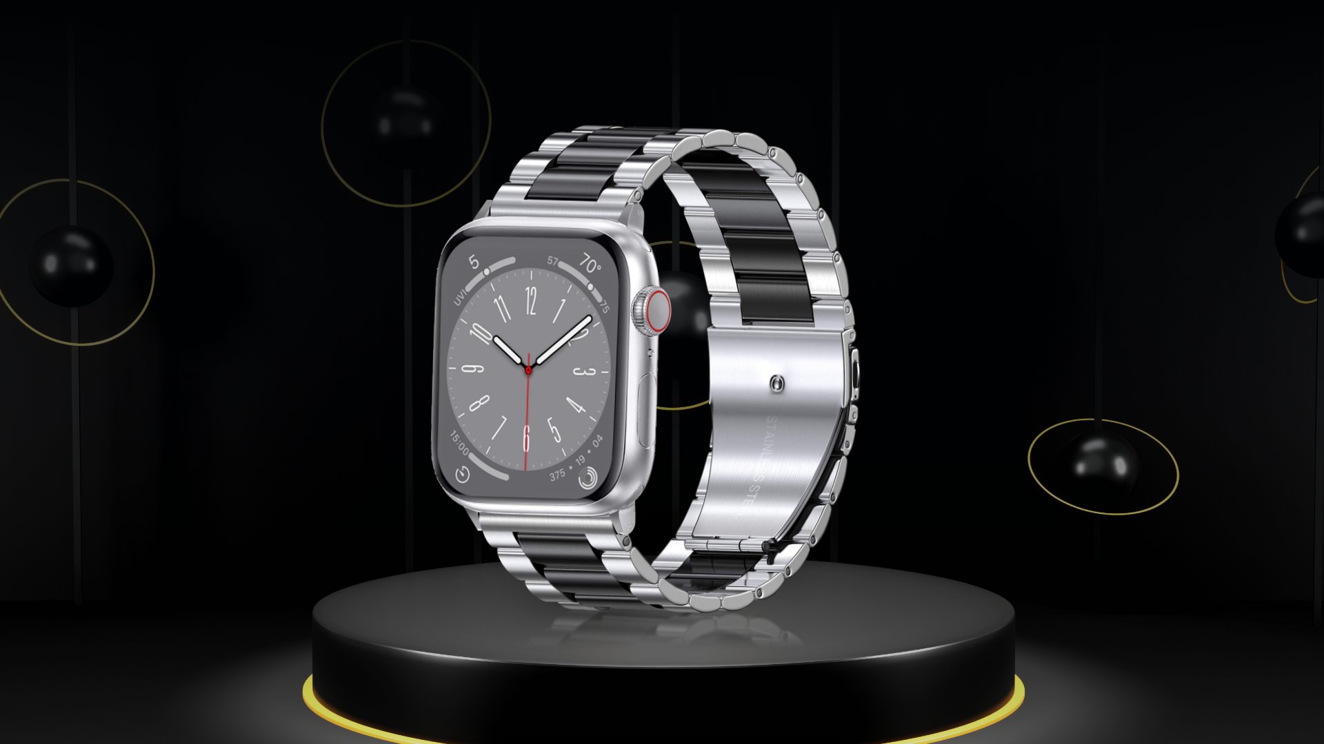 EPULY Stainless Steel Apple Watch Band