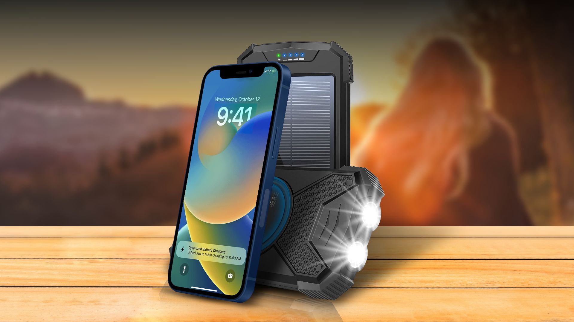 BLAVOR Solar Power Bank