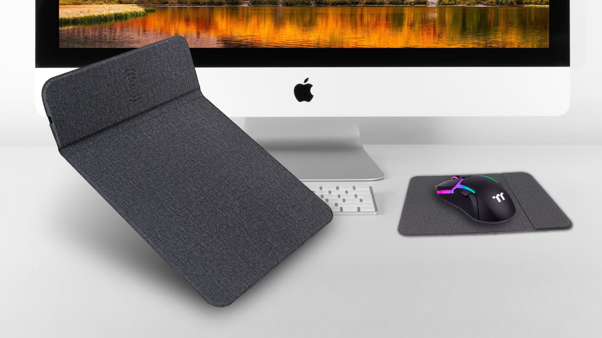 Cell_Bro Flat Clicker Wireless Mouse Pad