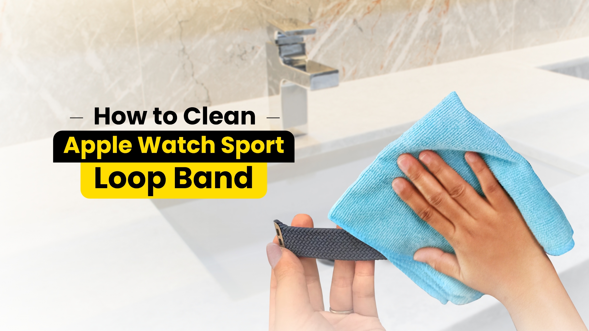 How to Clean Apple Watch Sport Loop Band