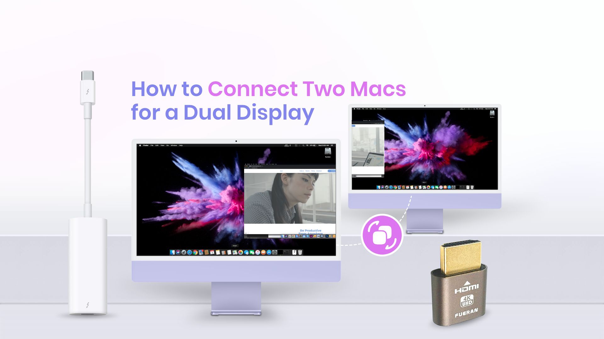 How to Connect Two Macs for a Dual Display