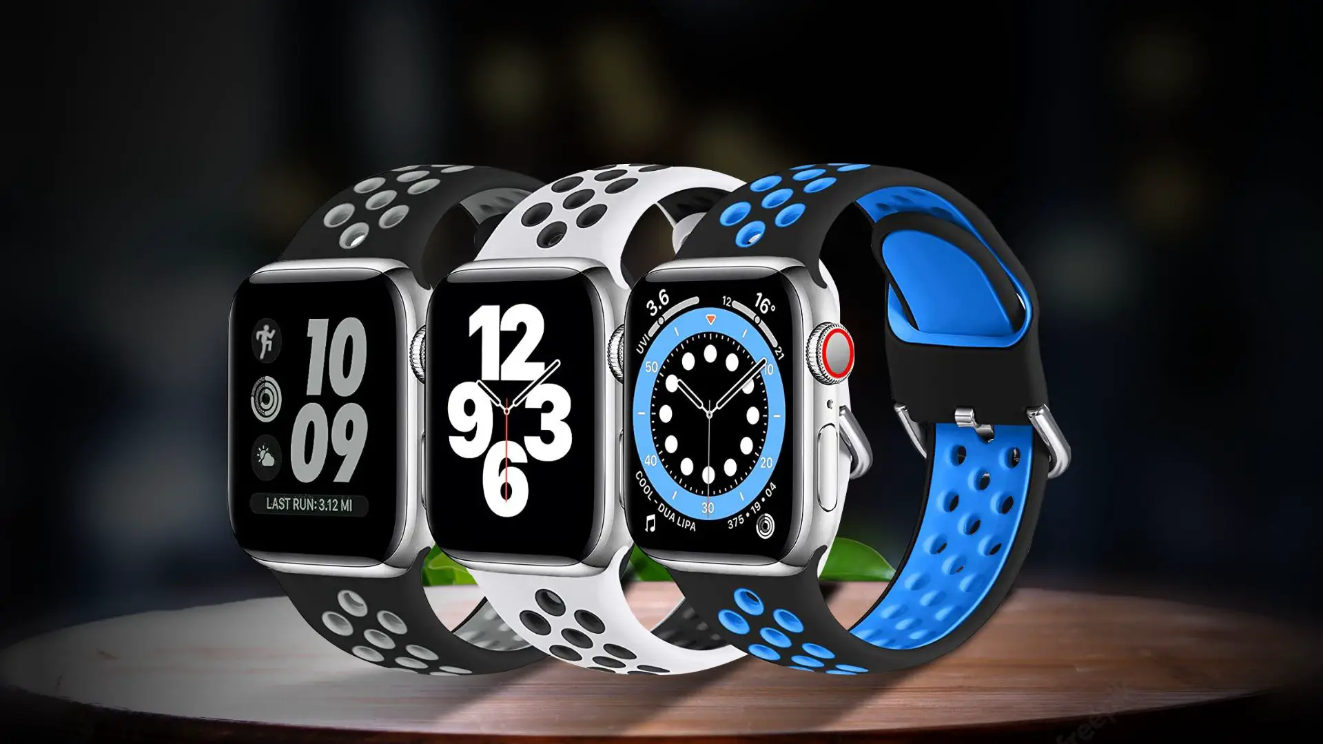 Lerobo 3 Pack Apple Watch Bands