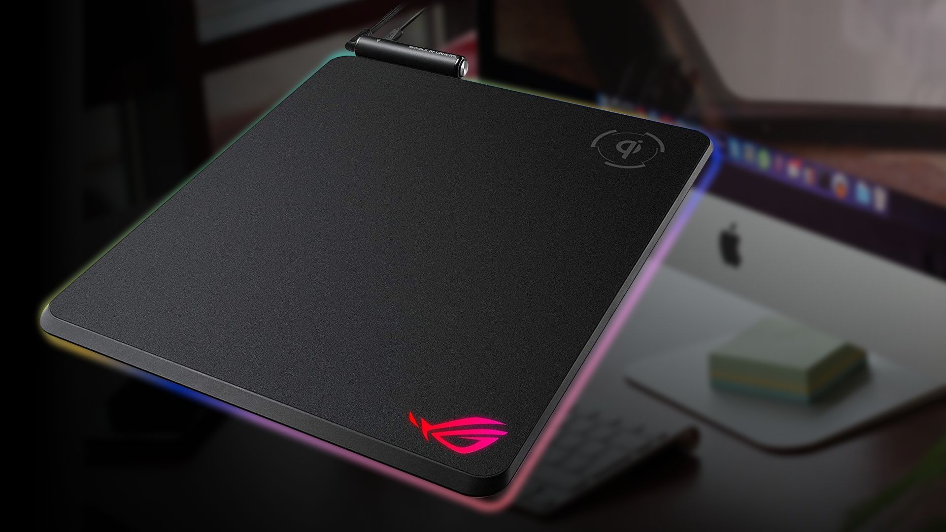 ROG Balteus QI Wireless Charging Mouse Pad