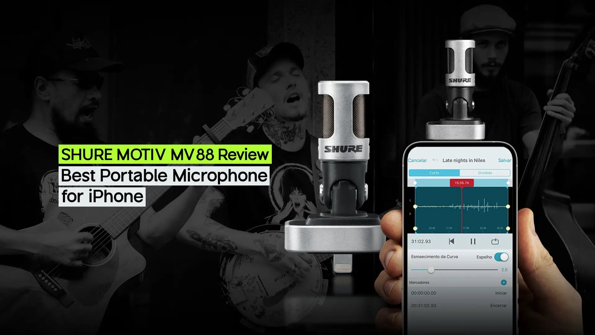 SHURE MOTIV MV88 Review — Best Portable Microphone for iPhone
