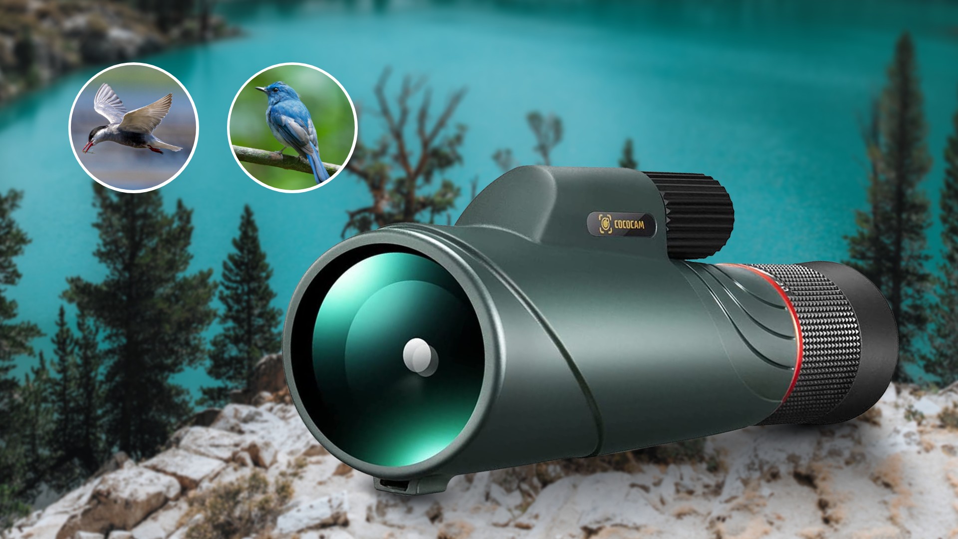 COCOCAM 20X50 Monocular