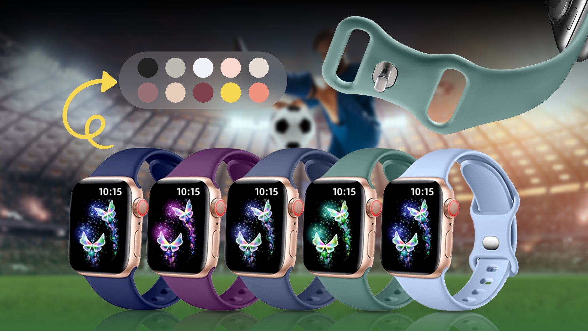 GEAK 15 Pack Apple Watch Bands