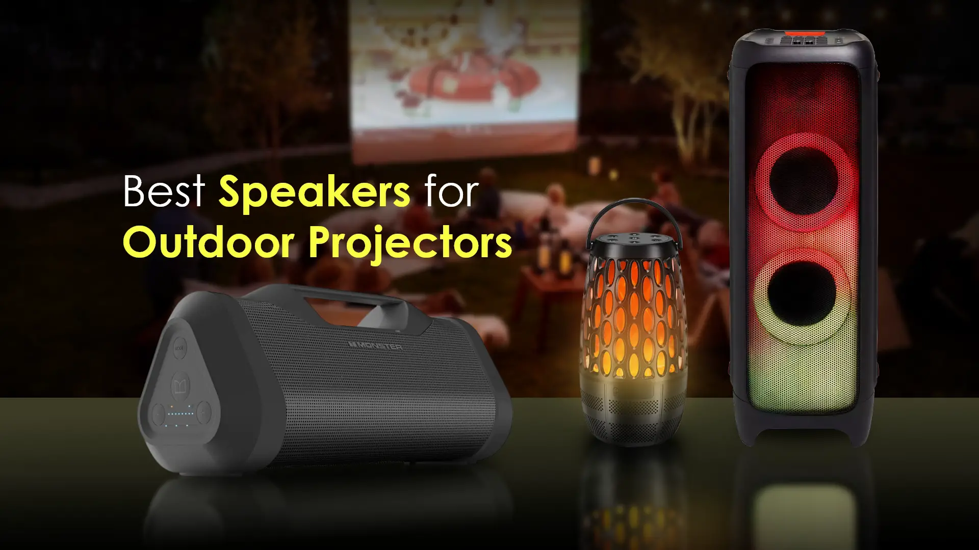 13 Best Speakers for Outdoor Projectors in 2023
