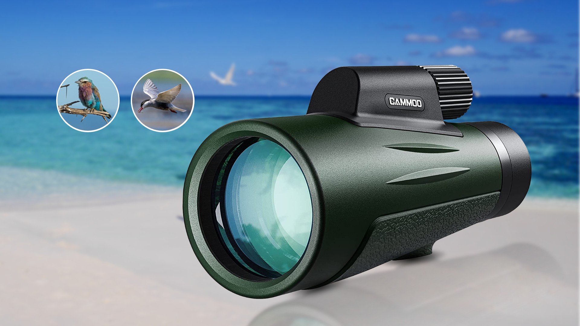 CAMMOO 12×50 Monocular