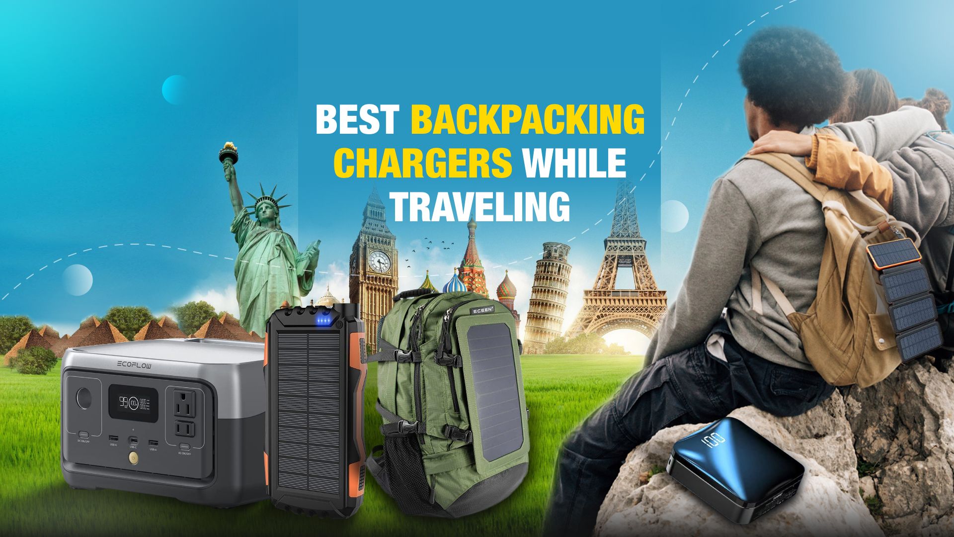 best backpaking chargers while travelling