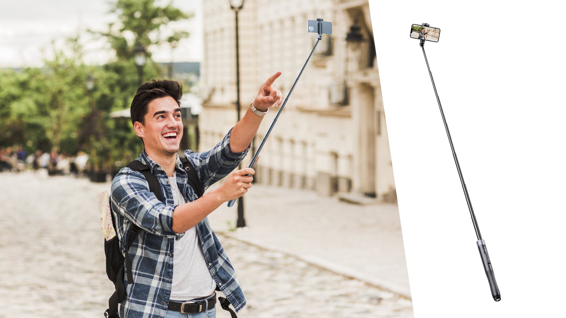 ATUMTEK 60” Selfie Stick